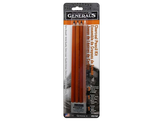 Generals charcoal pencil kit