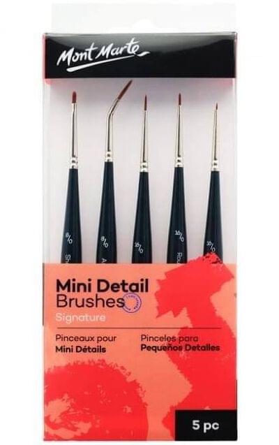 Mont Marte mini detail brush set