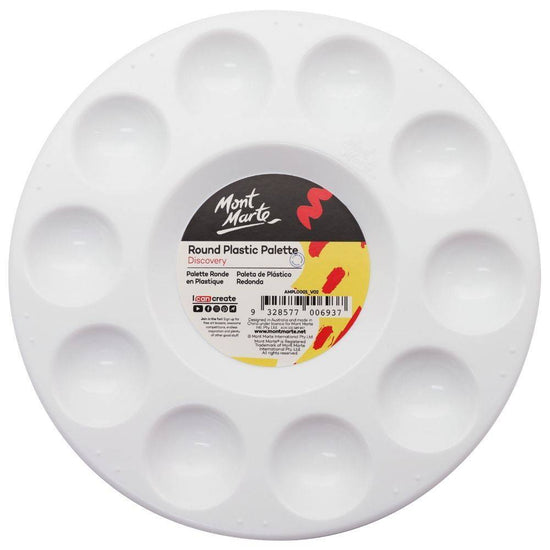 Mont Marte Round Plastic palette