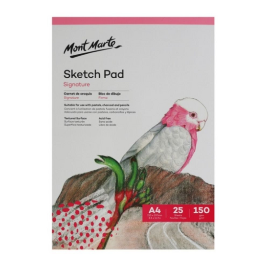 Mont Marte Sketch pad signature (25 sheets 150gsm A4 size)
