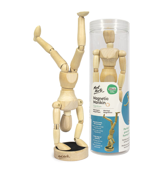 Mont Marte male manikin wooden 30cm