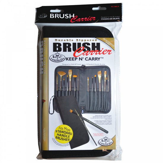 Royal & Langnickel brush carrier ("keep & carry" upto 16 long handle brushes)