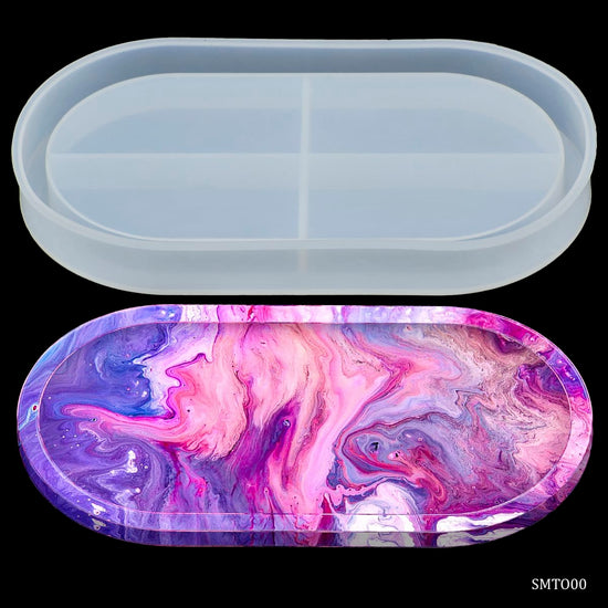 Silicone Mould Tray Oval Shape