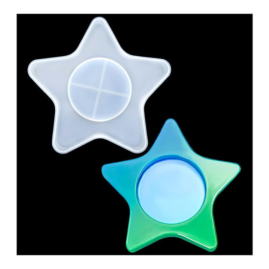 Silicone Mould Candle Holder Star