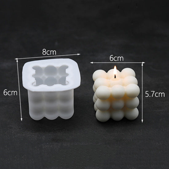 Silicone Mould Bubble Candle Holder