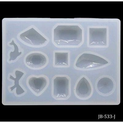 Silicone Mould Earring Rectangle