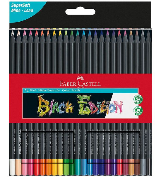Faber castell Black edition color pencils 24pcs set