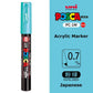 Uniposca acrylic marker pc 1m