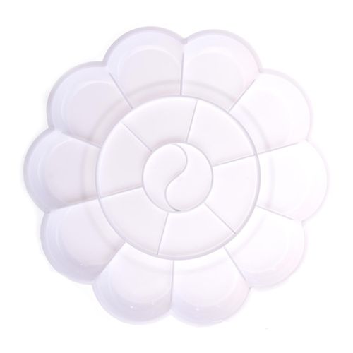 Flower plastic palette