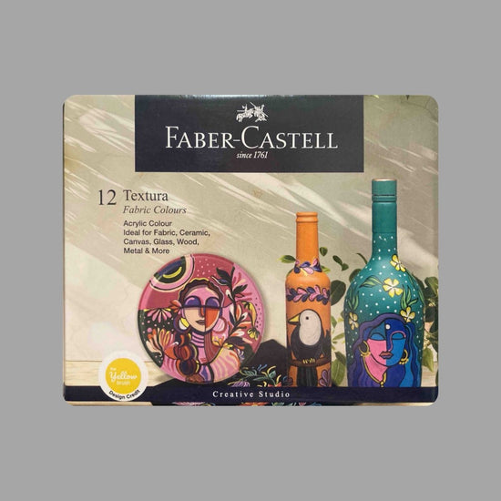 FABER CASTELL 12 Textra Fabric colours