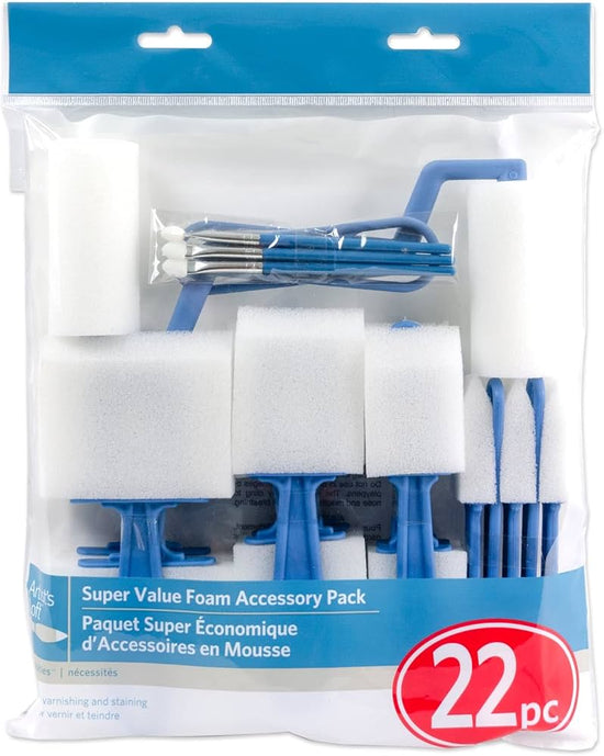 Artist Loft Super Foam Accessory Pack 22pc