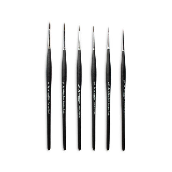 Art pavilion long liner brush