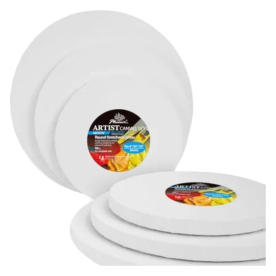 Phoenix Artist Round Canvas 12in