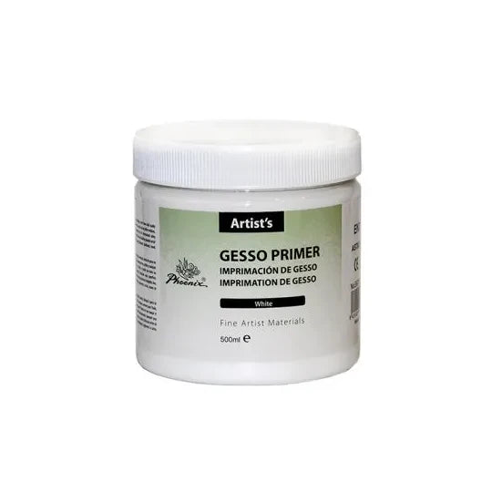Phoenix Gesso Primer 500ml White Medium