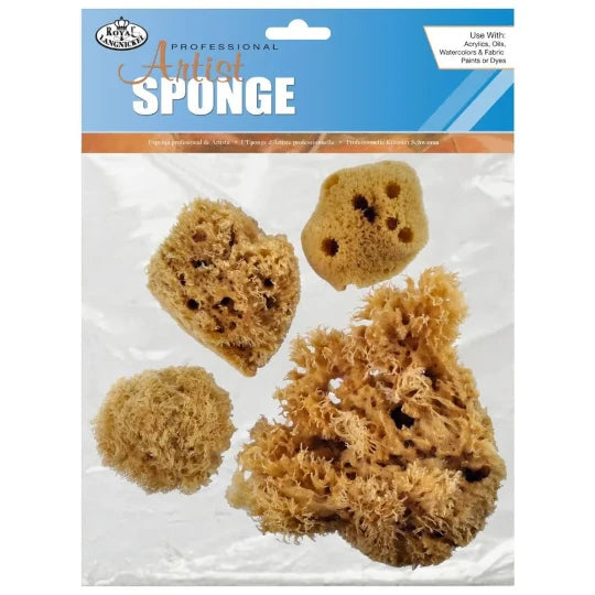 R&l Natural 4pc Pack Sponge