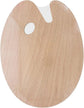 Oval Wooden Palette 30x40cm