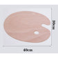 Oval Wooden Palette 30x40cm