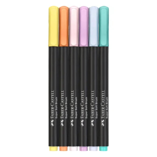 Faber Castell Black Edition Acrylic Markers 6pcs