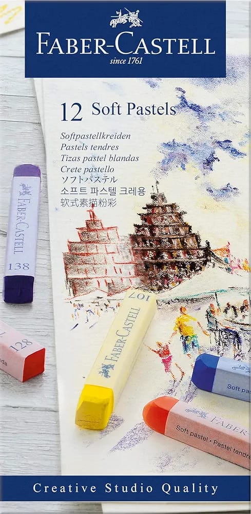Faber-Castell Soft Pastels 12pc