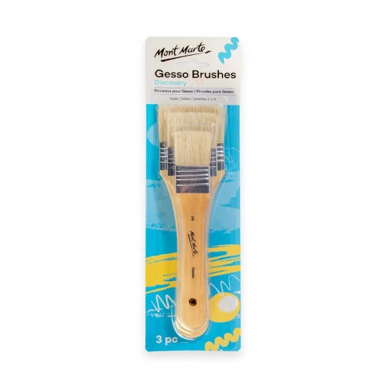 Mm Gesso Brushes Set Of 3