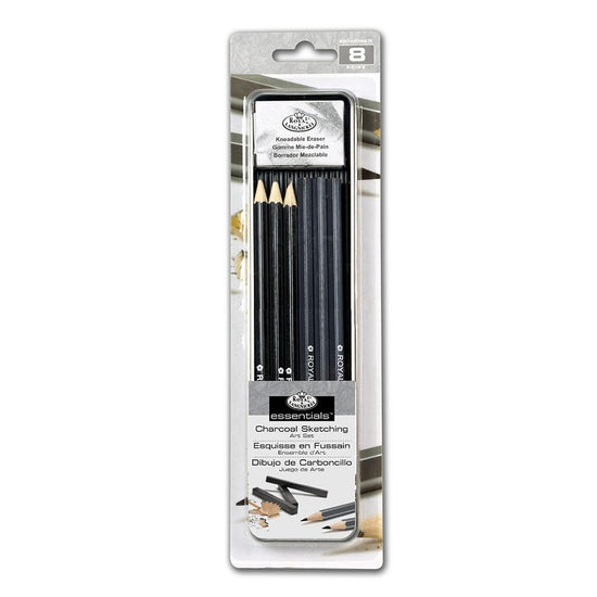 R&l Charcoal Sketch Set Tin